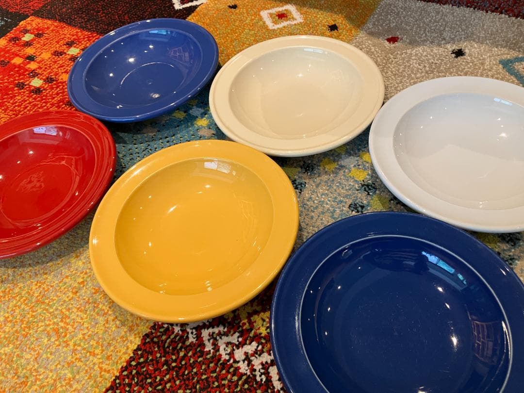 エミールアンリEmile Henry　入手困難　パスタプレート6枚　22cm