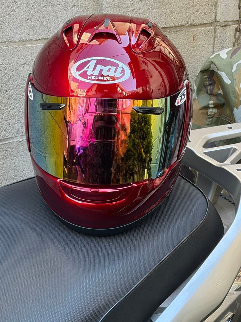 アライヘルメットRX7RR5 (59.60cm)クリムゾンレッド