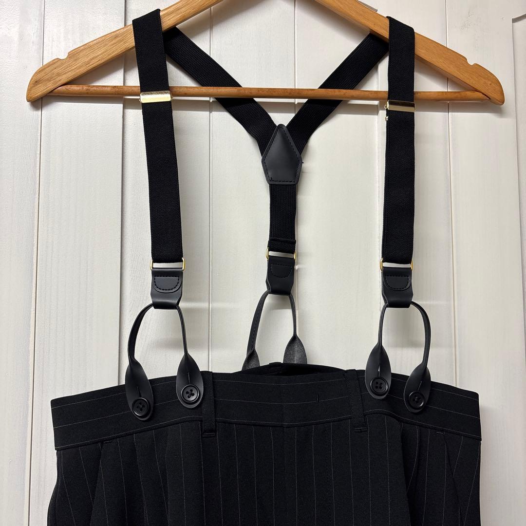 カレンソロジーブラック サスペンダー付き サロペット