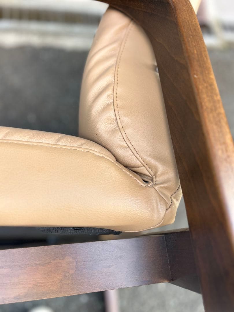 富士ファニチア リクライニングチェア　ベージュ