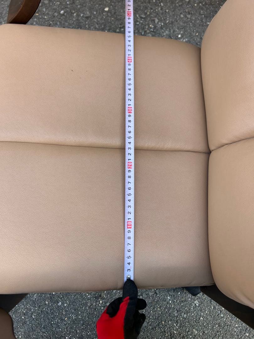 富士ファニチア リクライニングチェア　ベージュ