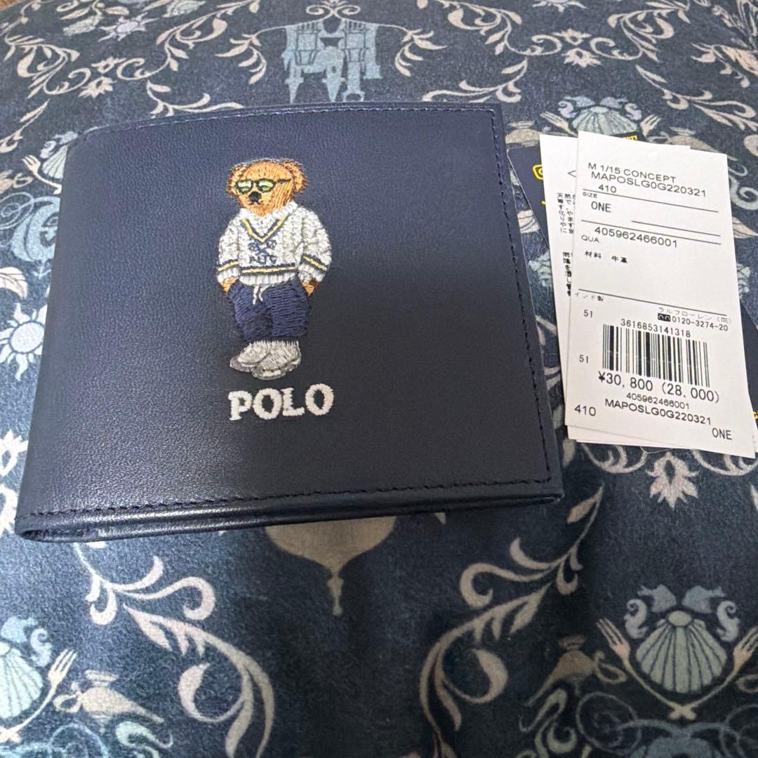 【早い者勝ち！！】大人気⭐︎ポロベア2つ折り財布⭐︎