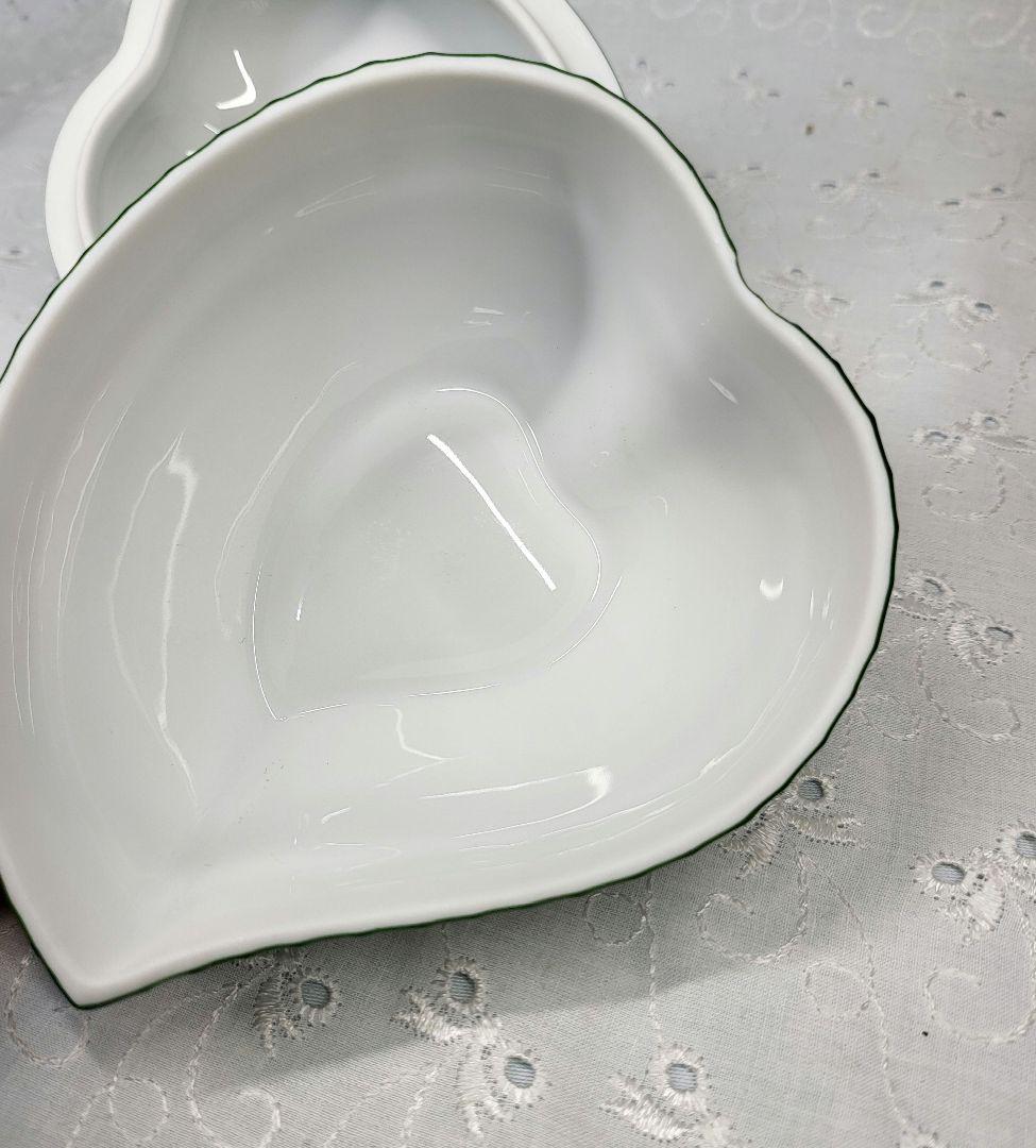 ヘレンド ウィーンの薔薇 ボンボニエール 小物入れ ピンクバラ ハート②