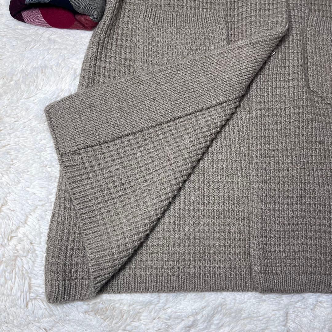 未使用✨ブルーレーベルクレストブリッジ　ダッフルコート　ワッフル　ラクーンファー