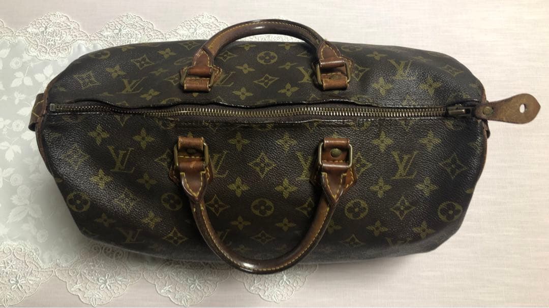 難有　Louis Vuitton モノグラム スピーディ　35　ボストンバッグ