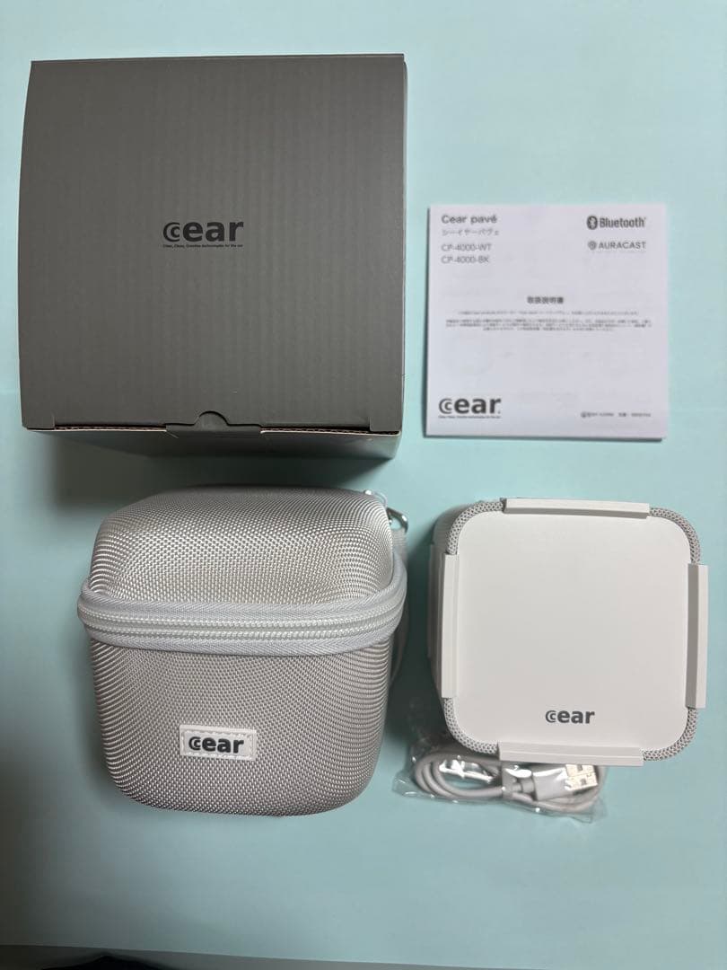 【写真追加】Cear pavé CP-4000-WT BTスピーカー