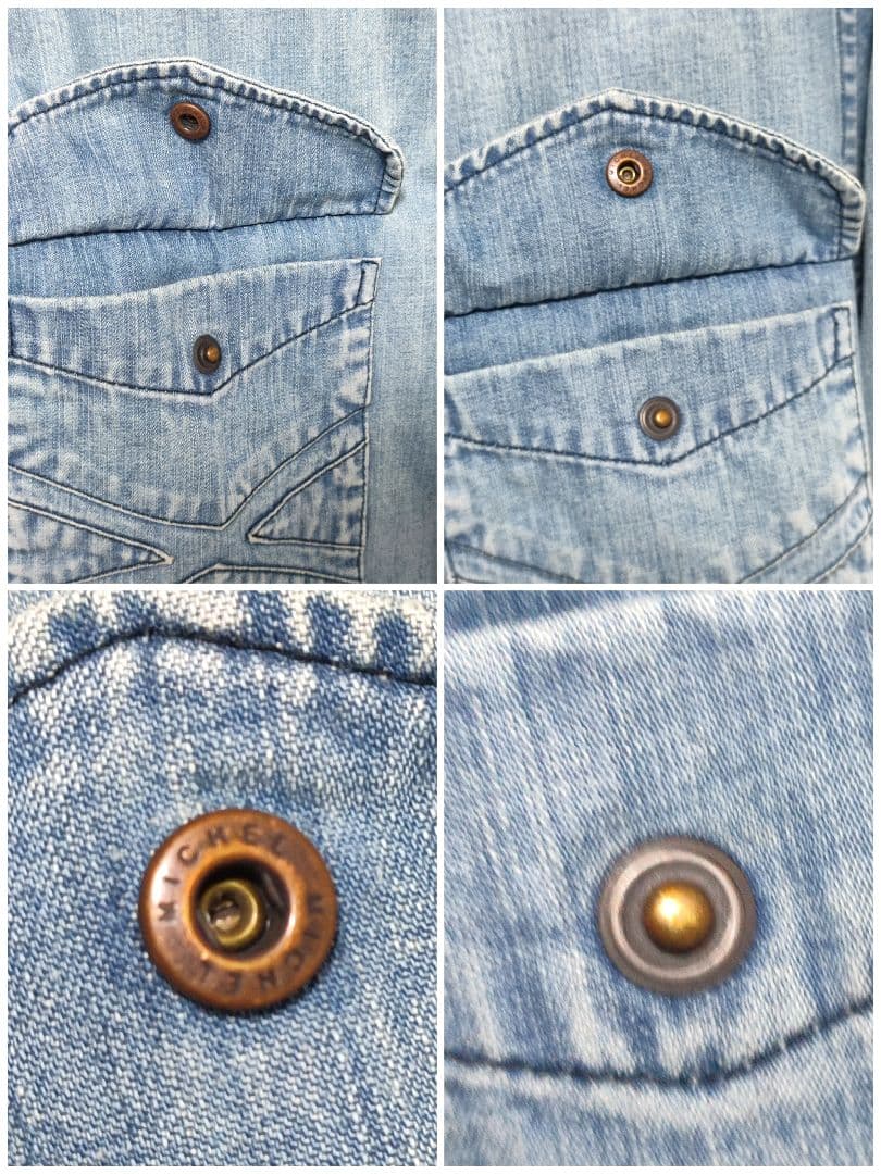 Roar デニムシャツ