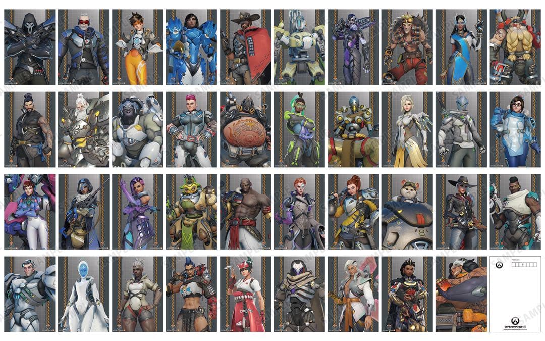 2/8限定SALE Overwatch2 オーバーウォッチ2 ポストカード