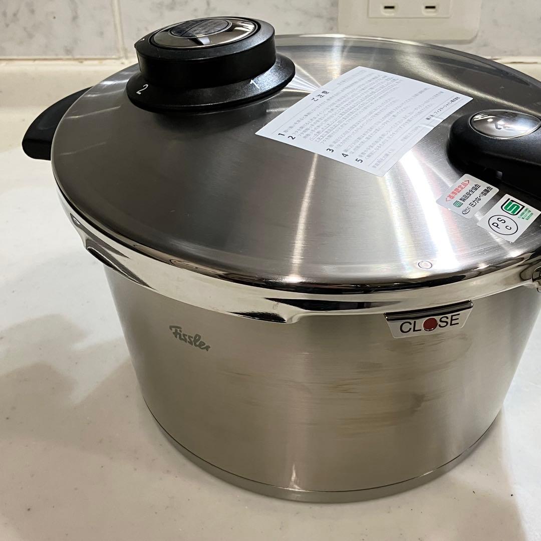 【新品未使用】フィスラー プレミアム圧力鍋 4.5L　IH対応 Fissler