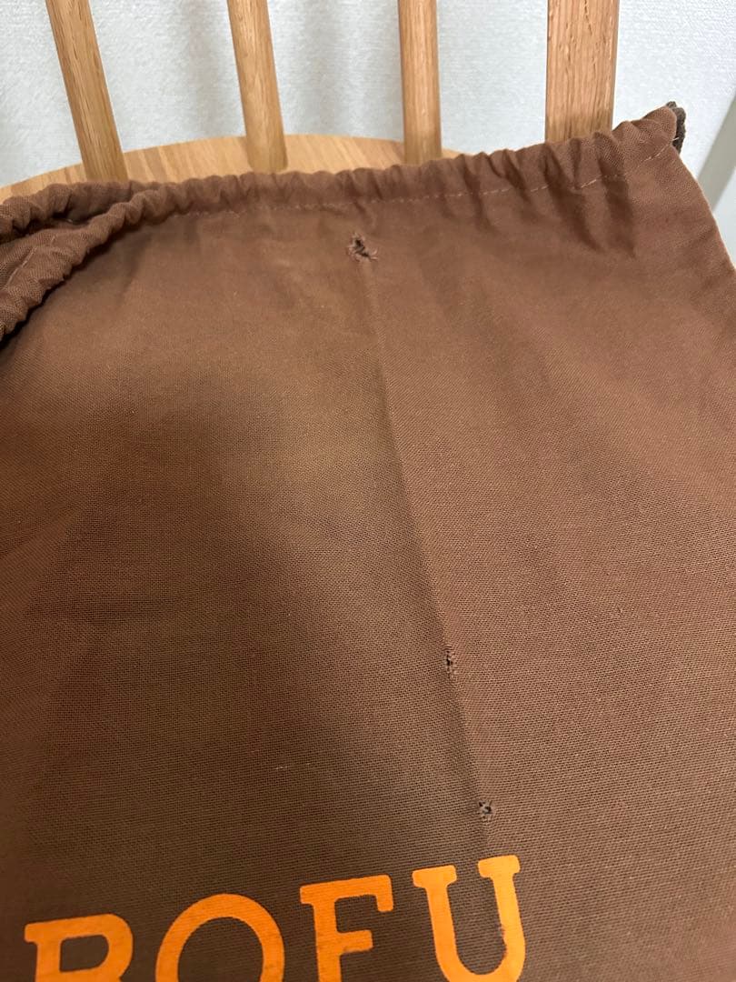 【未使用品】ヒロフ HIROFU レザートートバッグ ブラウン