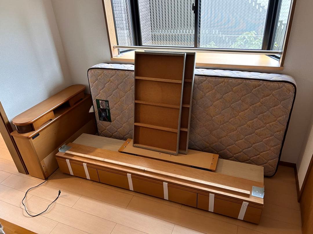 TOKYO BED シングル　フレーム付き