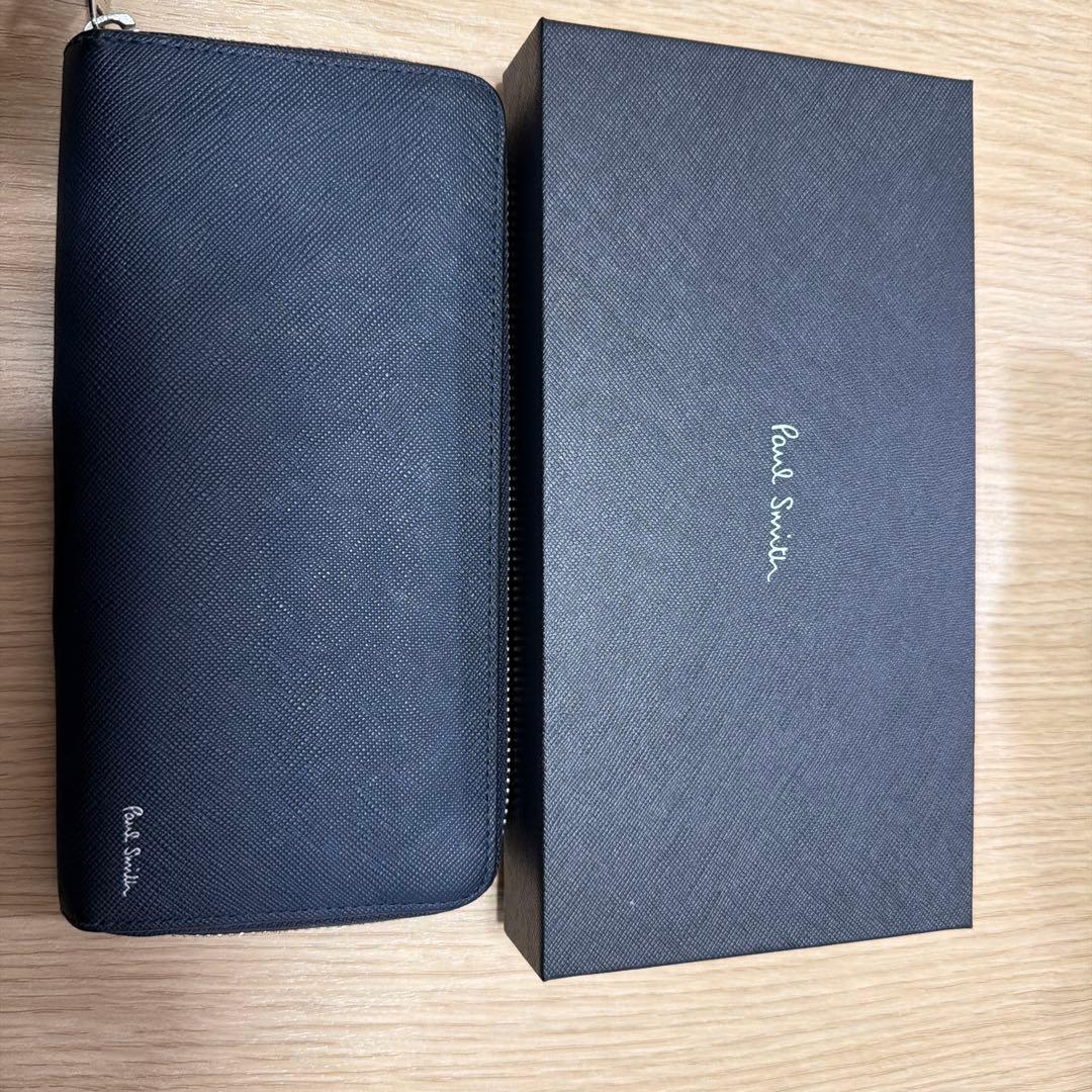 Paul Smith 長財布(ネイビー)