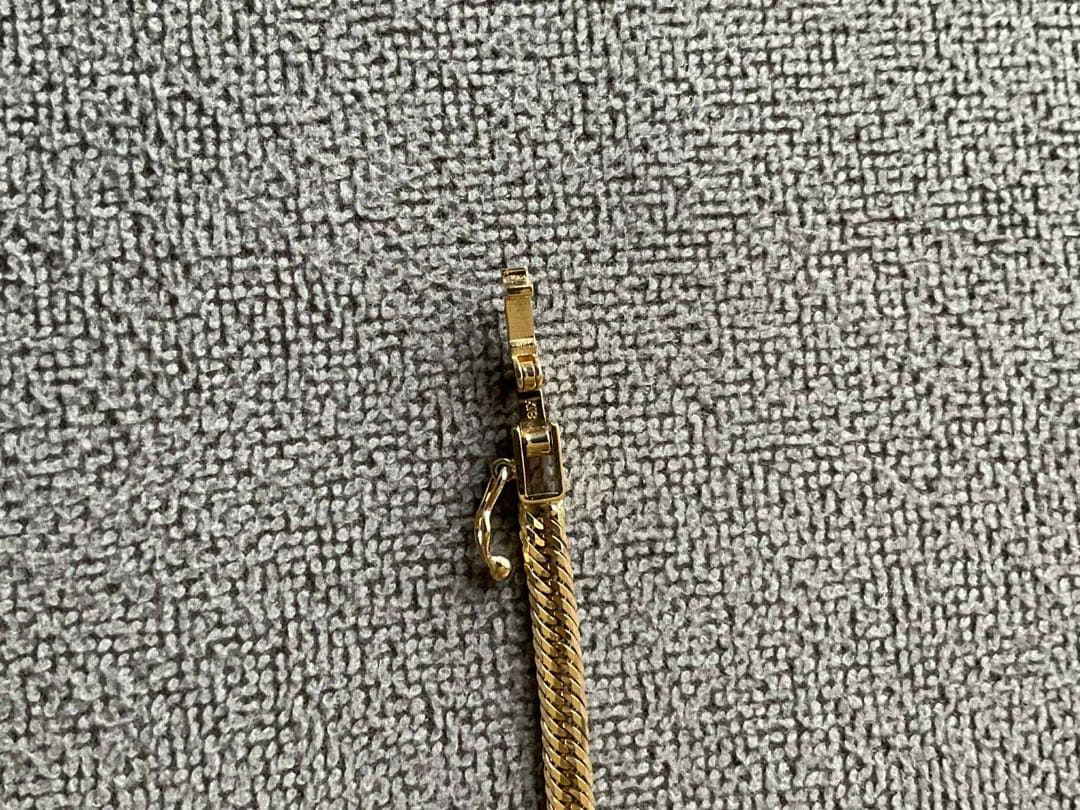 K18 喜平　12面トリプルブレスレット 18cm 約5.03g