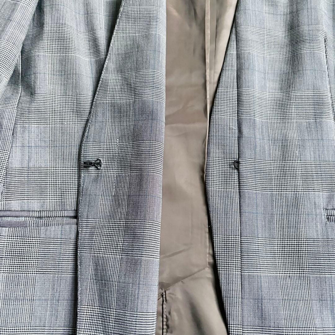 新品タグ付き♡グリーンレーベルリラクシング スーツ上下 ノーカラー 42