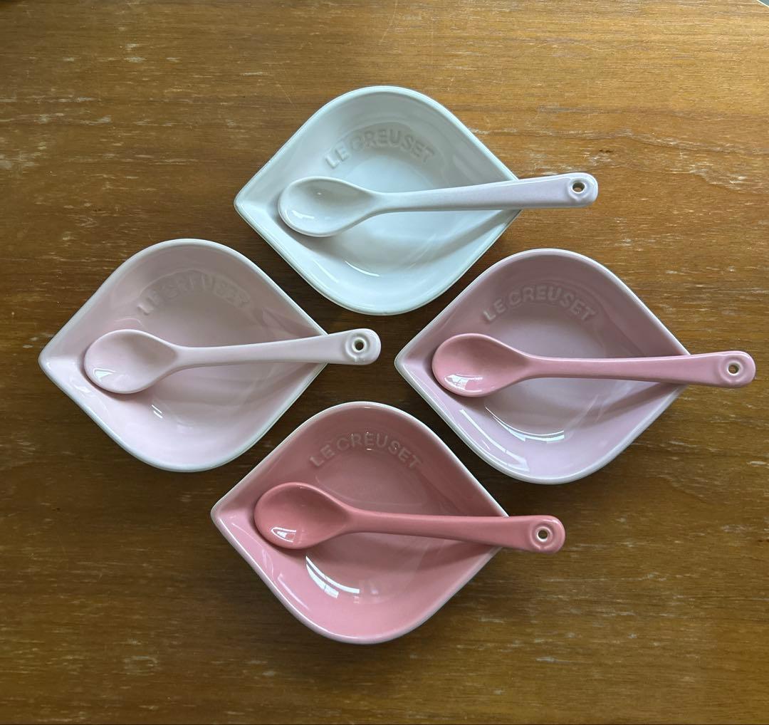 ルクルーゼ ペタルディッシュ　スプーン　セット