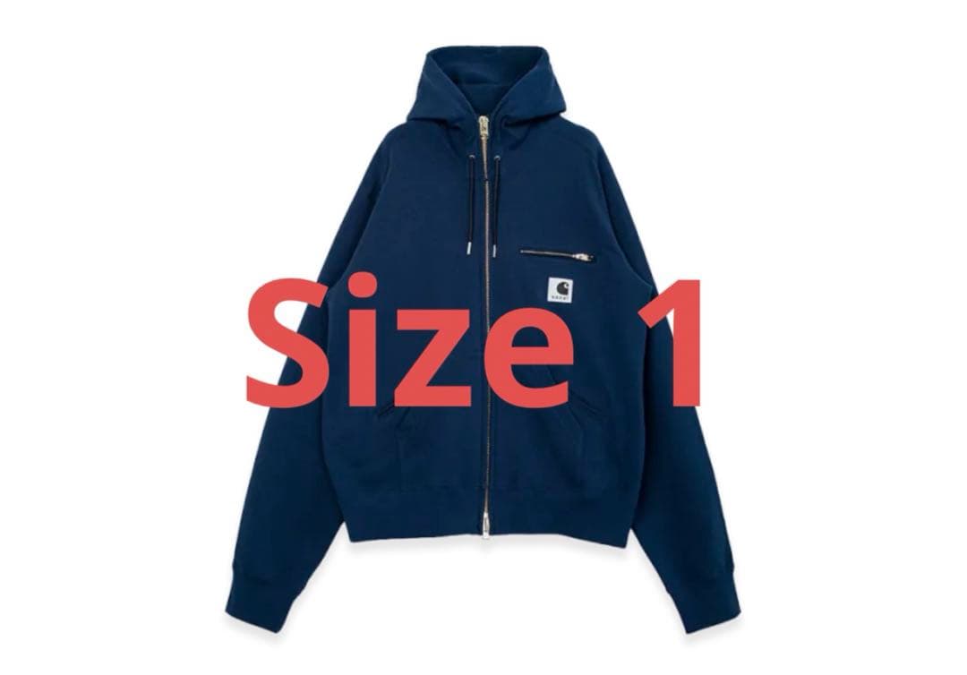 sacai x Carhartt WIP Cotton Jersey Hoôdi