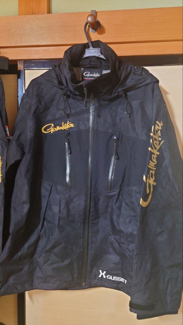 セール❗️極美品Gamakatsu がまかつ、フィッシング 上下セット ブラック