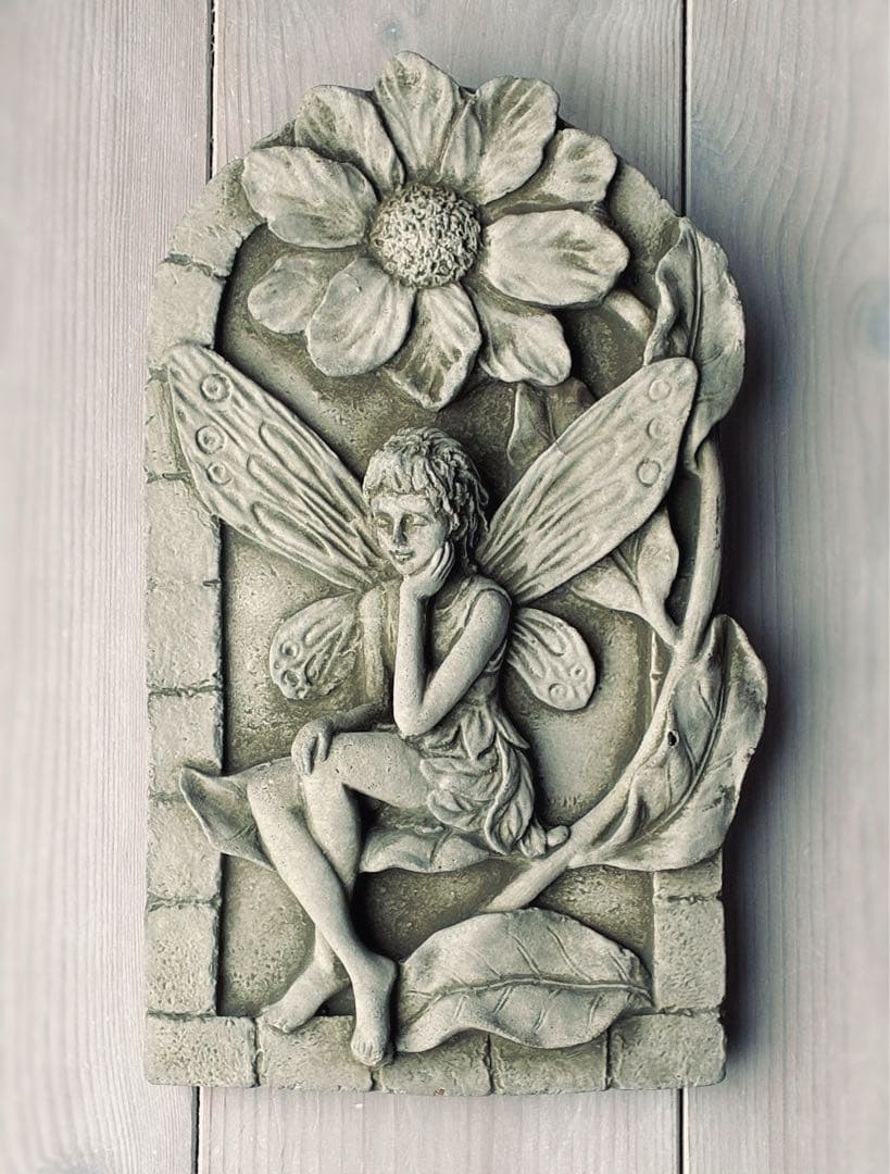 ワンダーデコール　妖精　壁掛け ガーデンオーナメント　イギリス