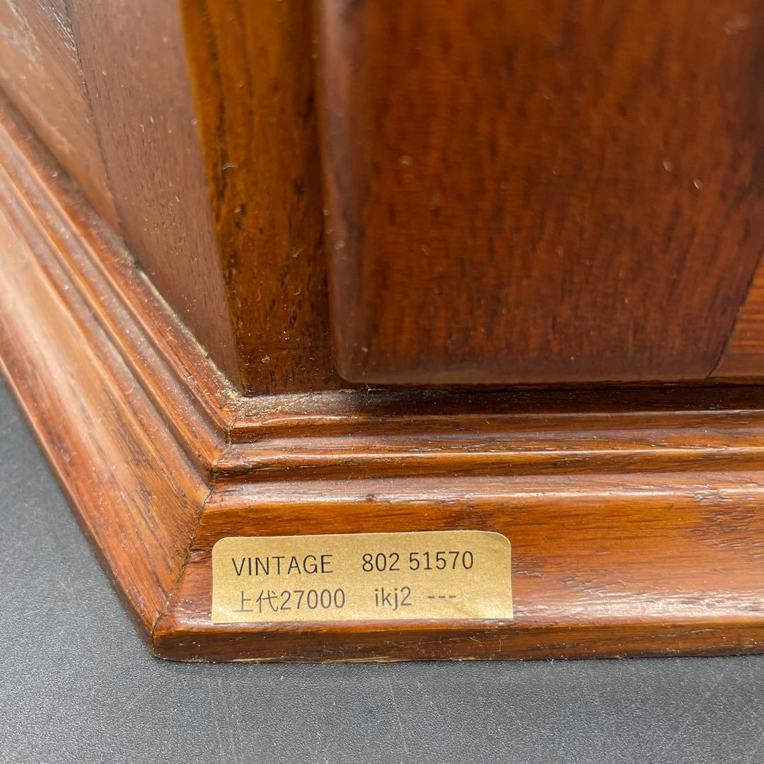 デ*シ様 ヴィンテージ木製アーチ型キャビネット