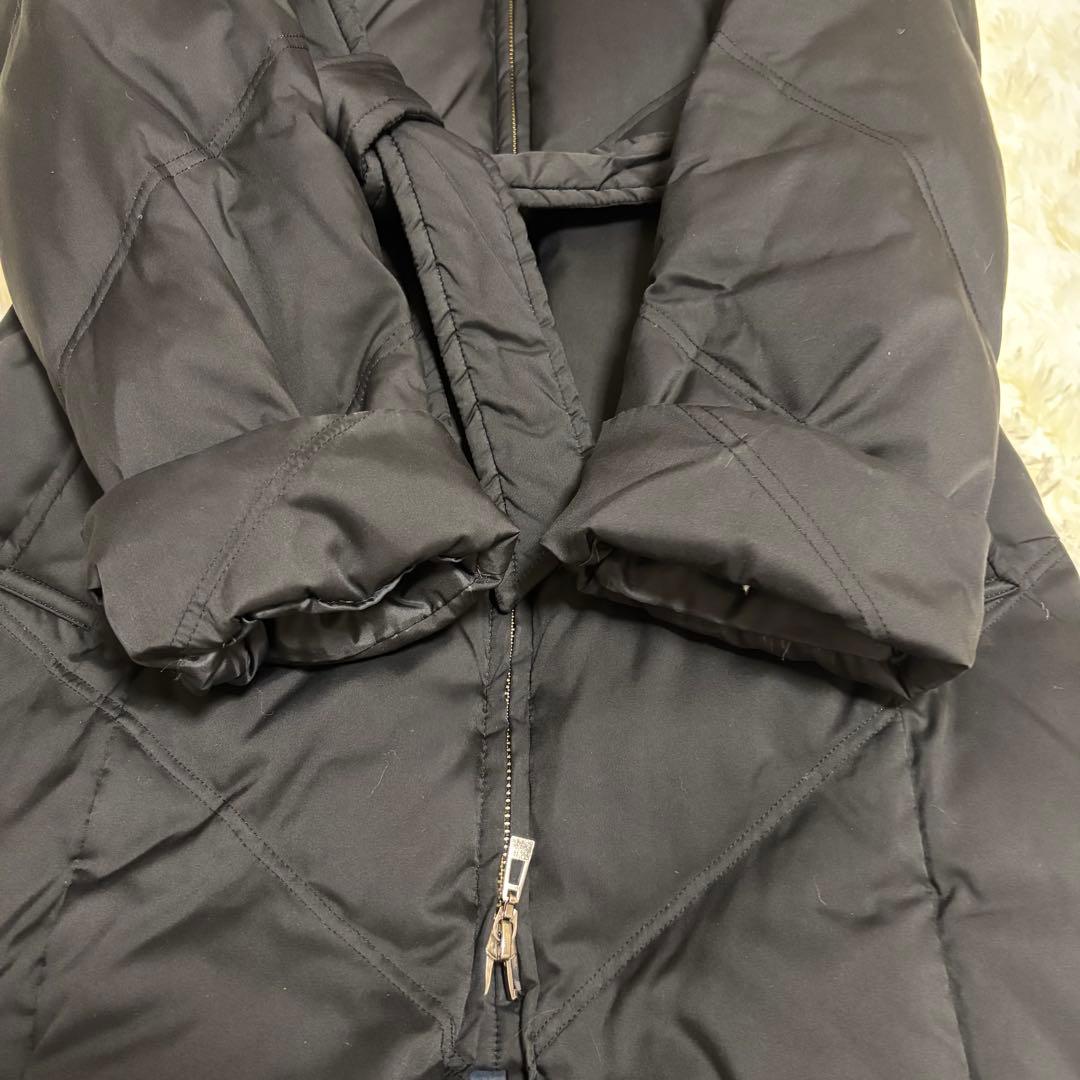 【最終セール】iCBアイシービー／オンワード樫山２WAYフード付きダウンコート