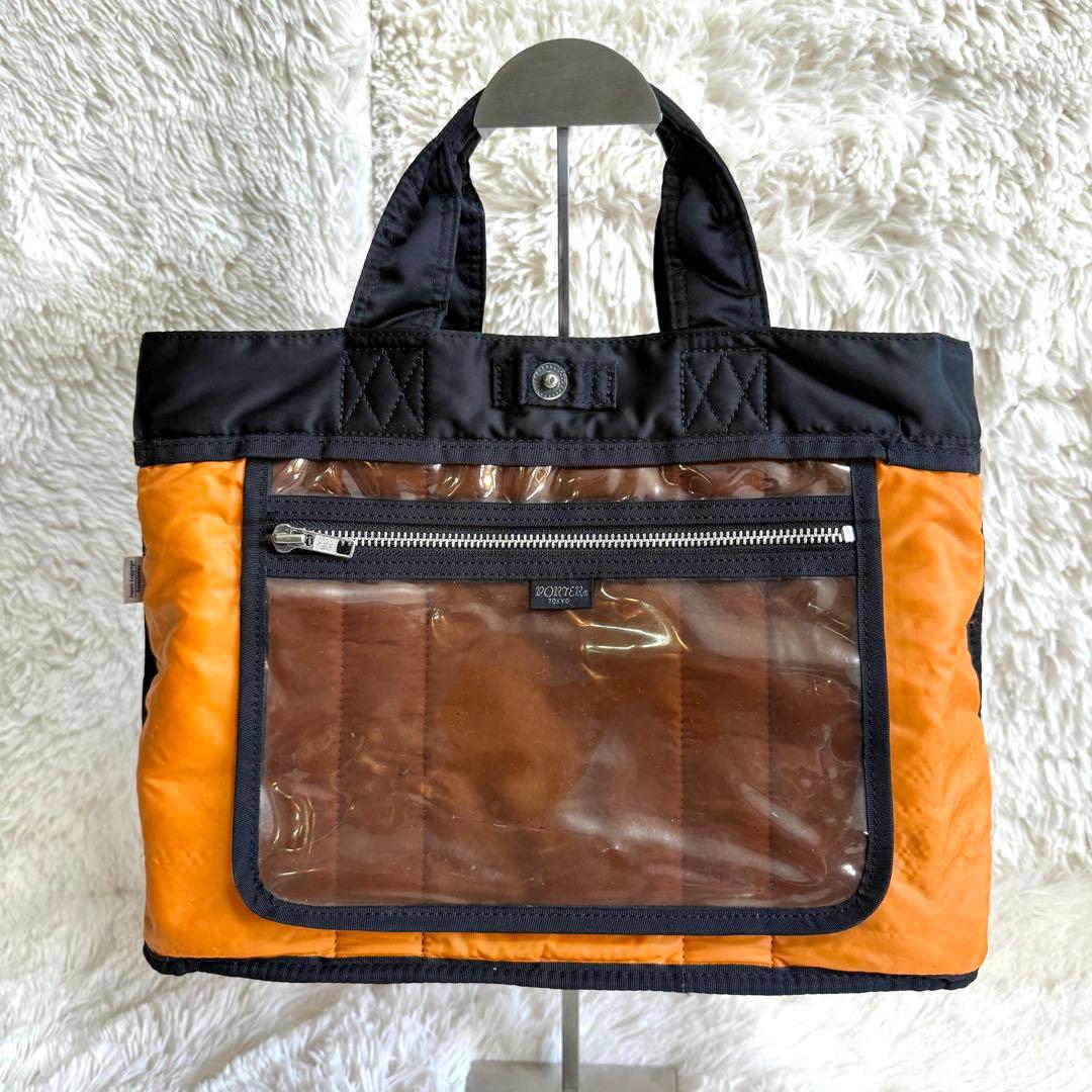 ポーター　タンカー　トートバッグ　ハンドバッグ　男女兼用　A4収納可