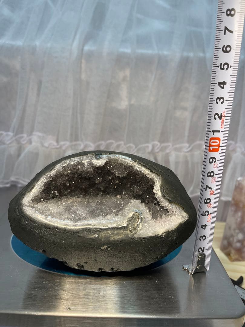 最終価格‼️原石天然石浄化　ホワイトアメジストドーム　クラスター重さ1126g