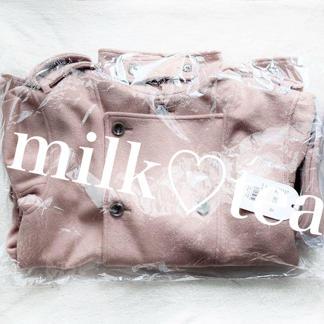 新品タグ付 ダーリッチ ドロップショルダージャケットコート フリー キャメル