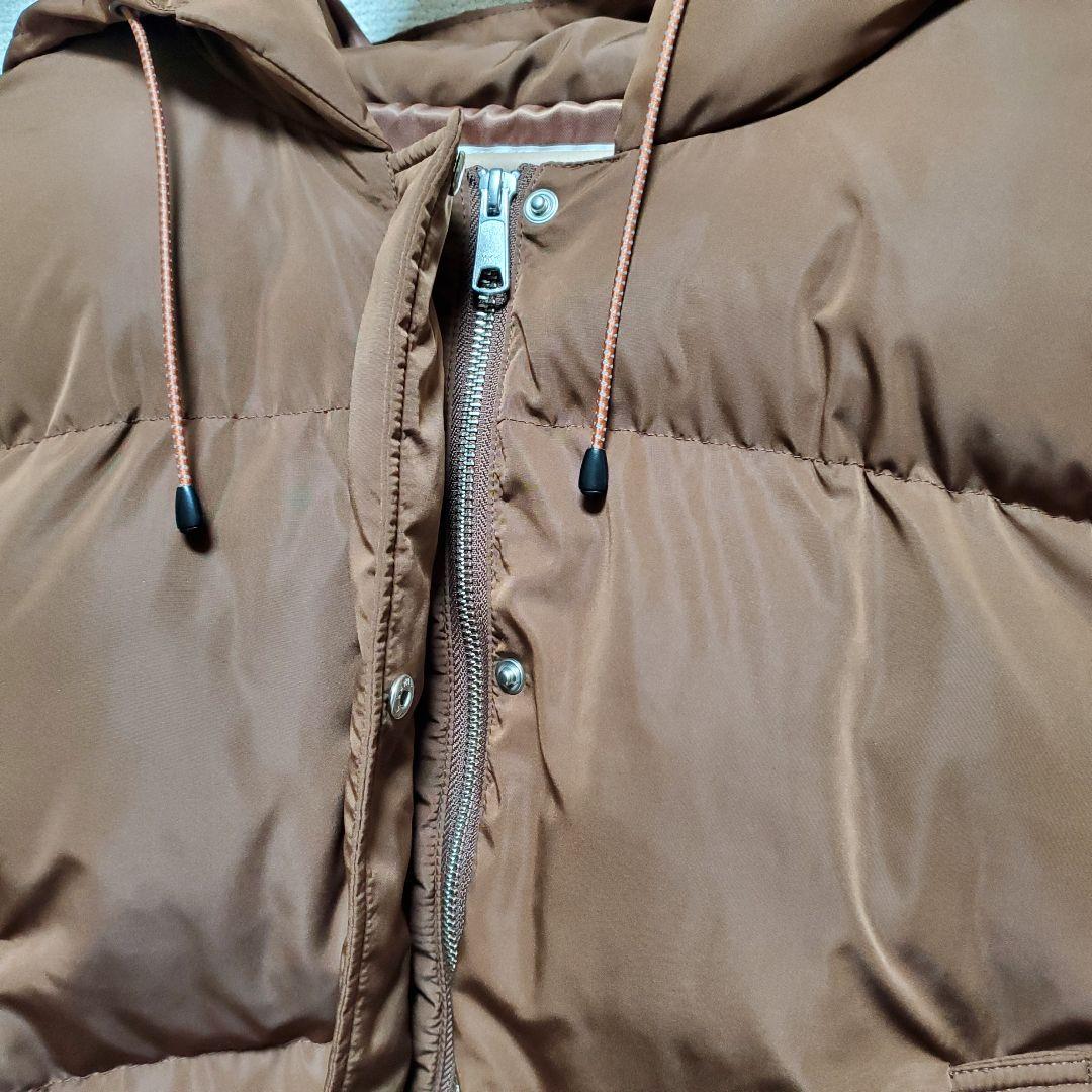 ウィムガゼット THE PAUSE パファーショート 中綿ブルゾン 茶