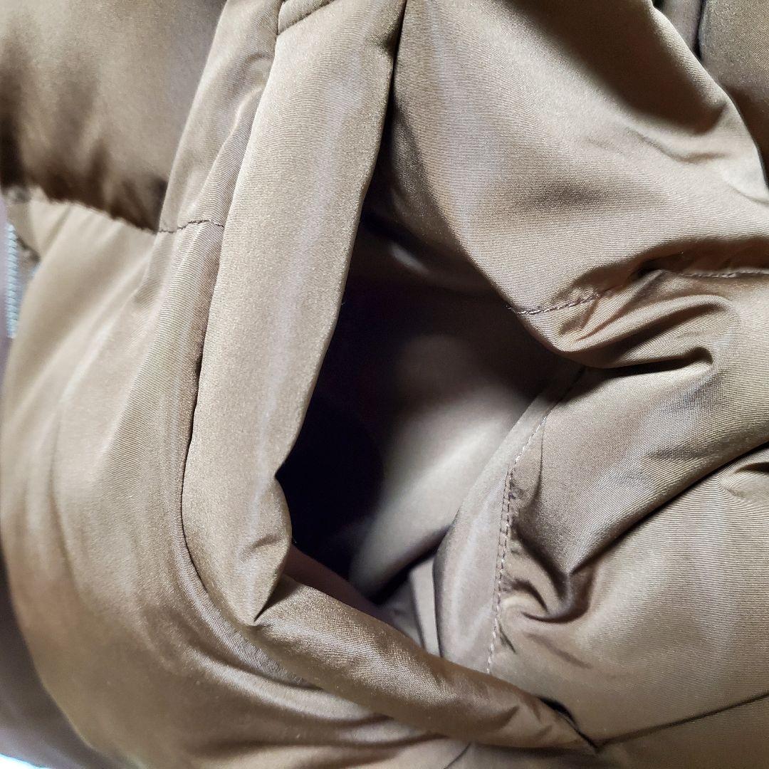 ウィムガゼット THE PAUSE パファーショート 中綿ブルゾン 茶