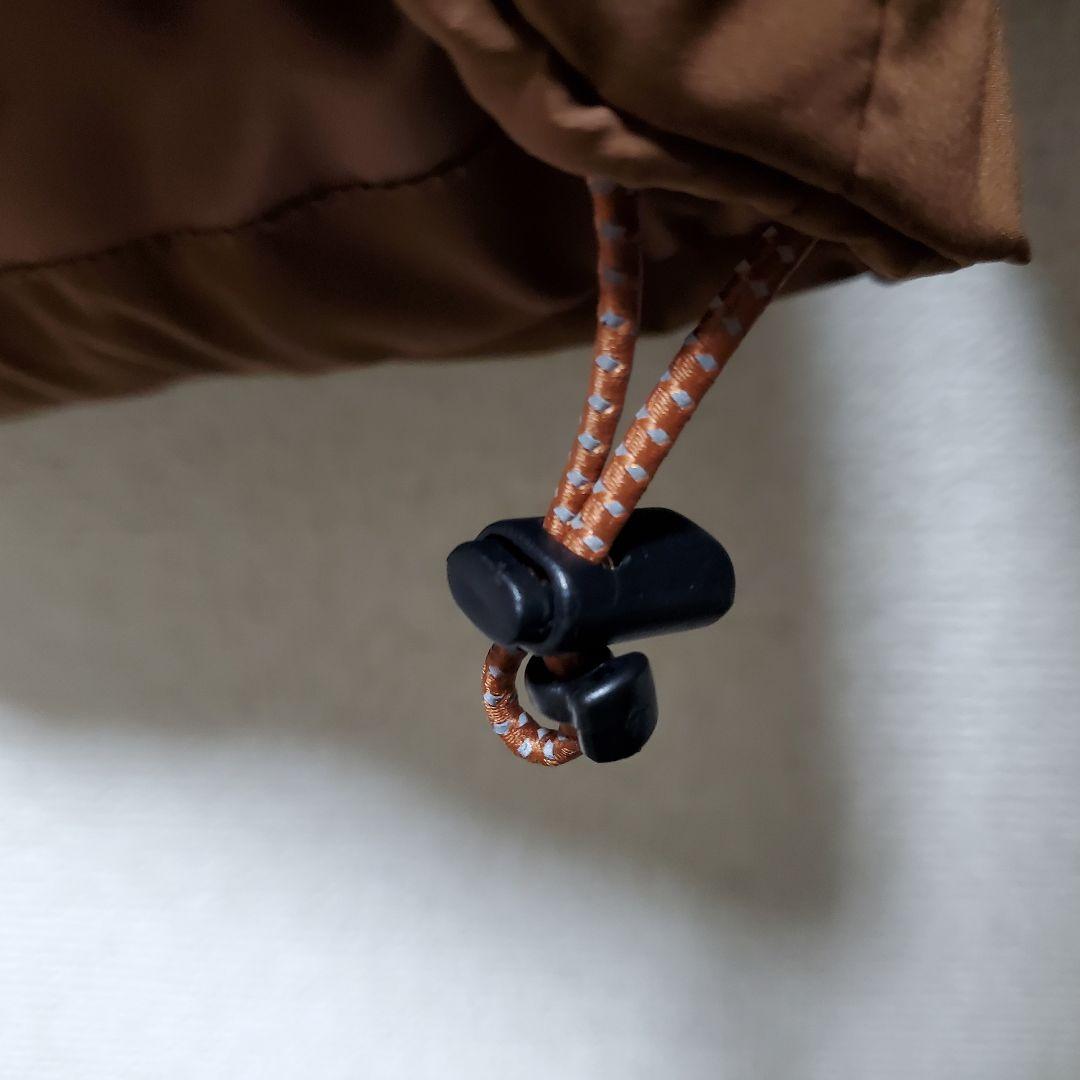 ウィムガゼット THE PAUSE パファーショート 中綿ブルゾン 茶