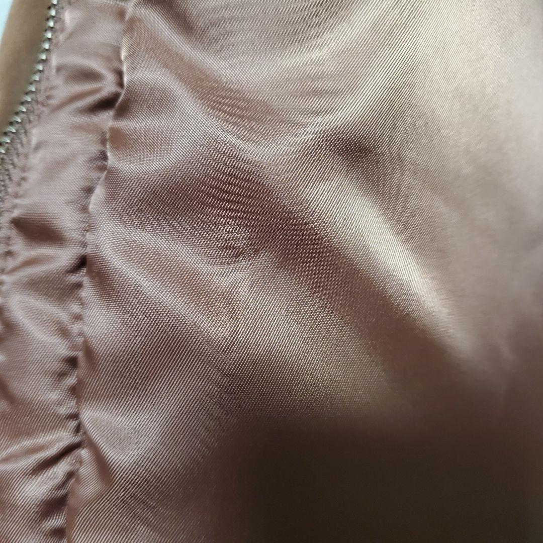 ウィムガゼット THE PAUSE パファーショート 中綿ブルゾン 茶