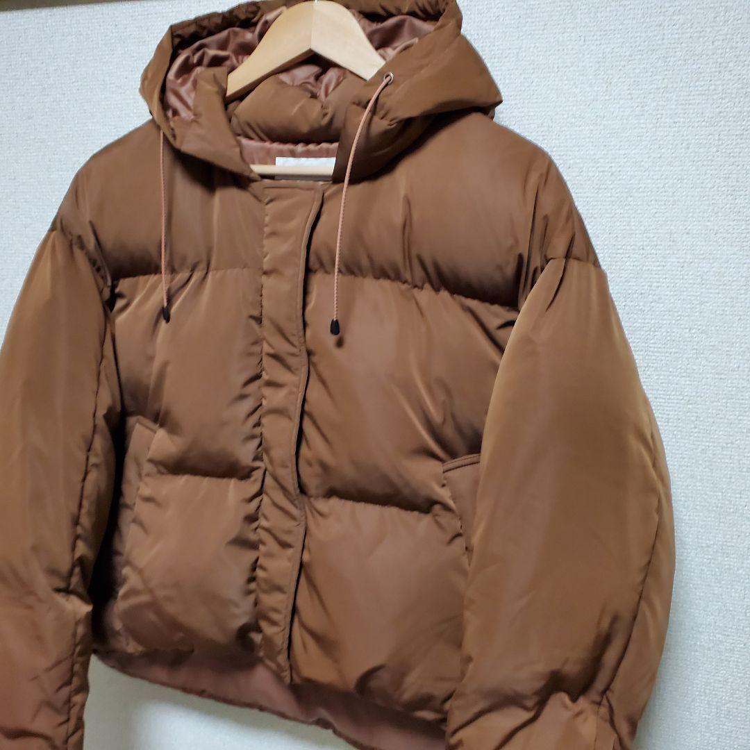 ウィムガゼット THE PAUSE パファーショート 中綿ブルゾン 茶