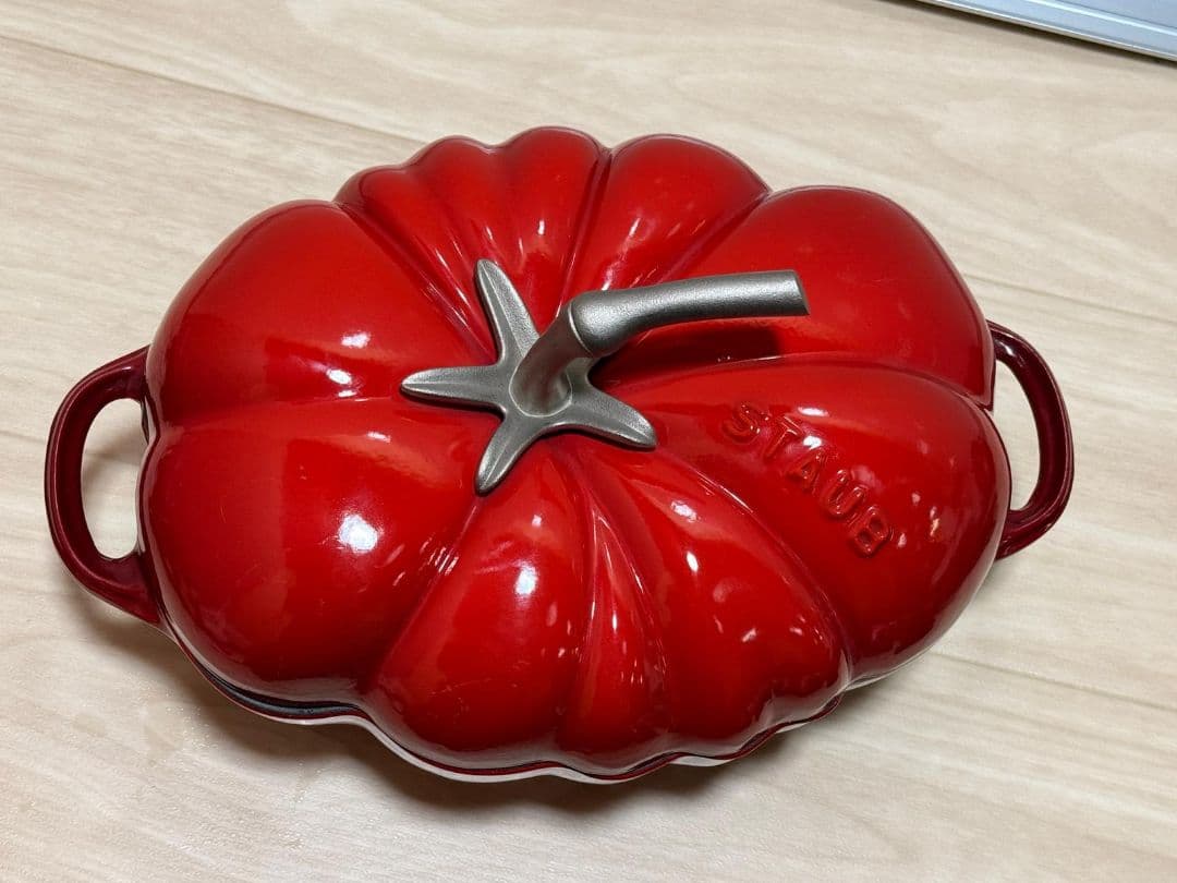 STAUB 25 97/8” ストウブ トマトココット 鋳鉄鍋