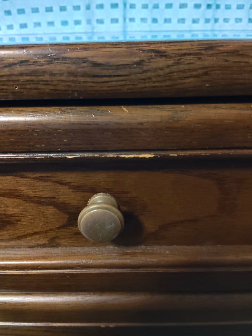 カリモク　木製チェスト 4段　引き出し