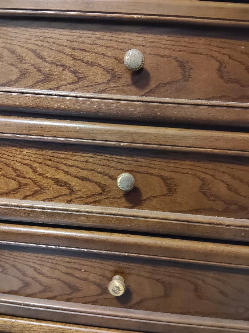 カリモク　木製チェスト 4段　引き出し