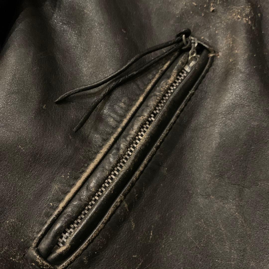 古着70' Schott Bros牛タグPerpectoライダース42ワンスター