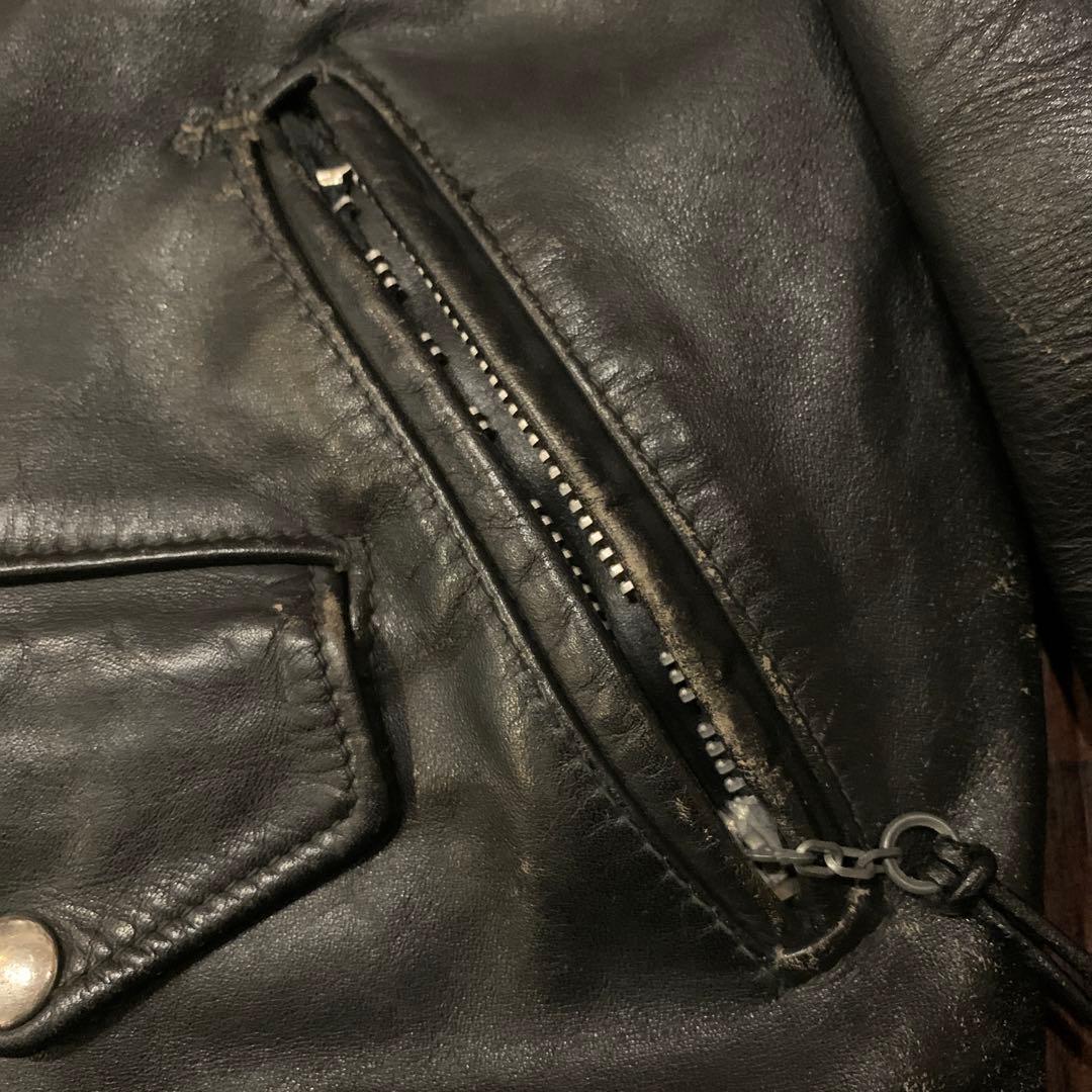 古着70' Schott Bros牛タグPerpectoライダース42ワンスター