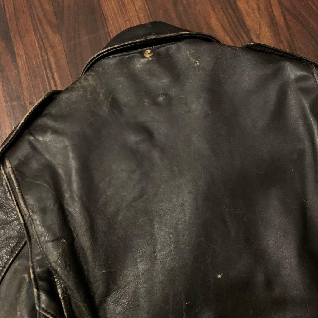 古着70' Schott Bros牛タグPerpectoライダース42ワンスター