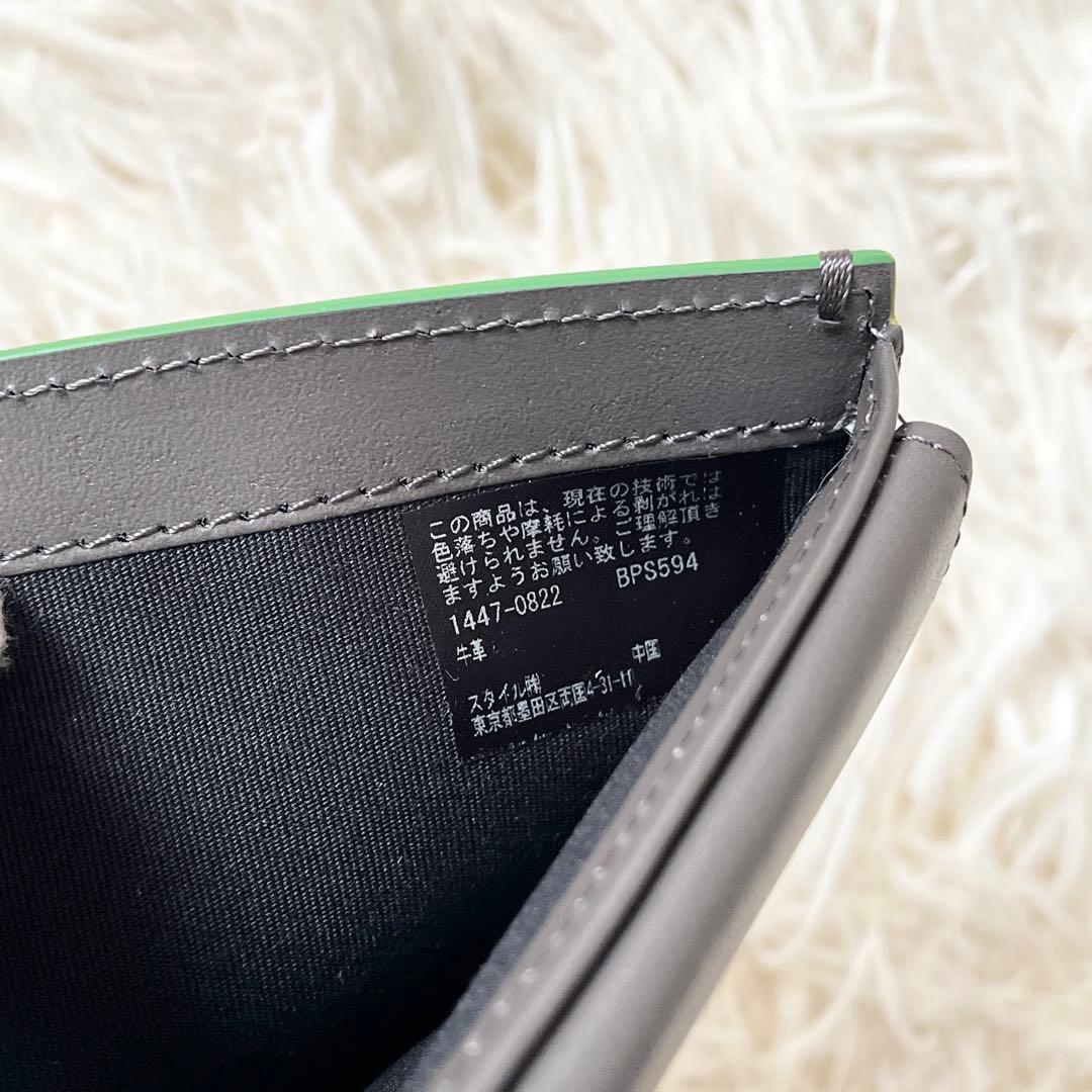 新品未使用✨PaulSmith ポールスミス　二つ折り財布　ブラック　レザー