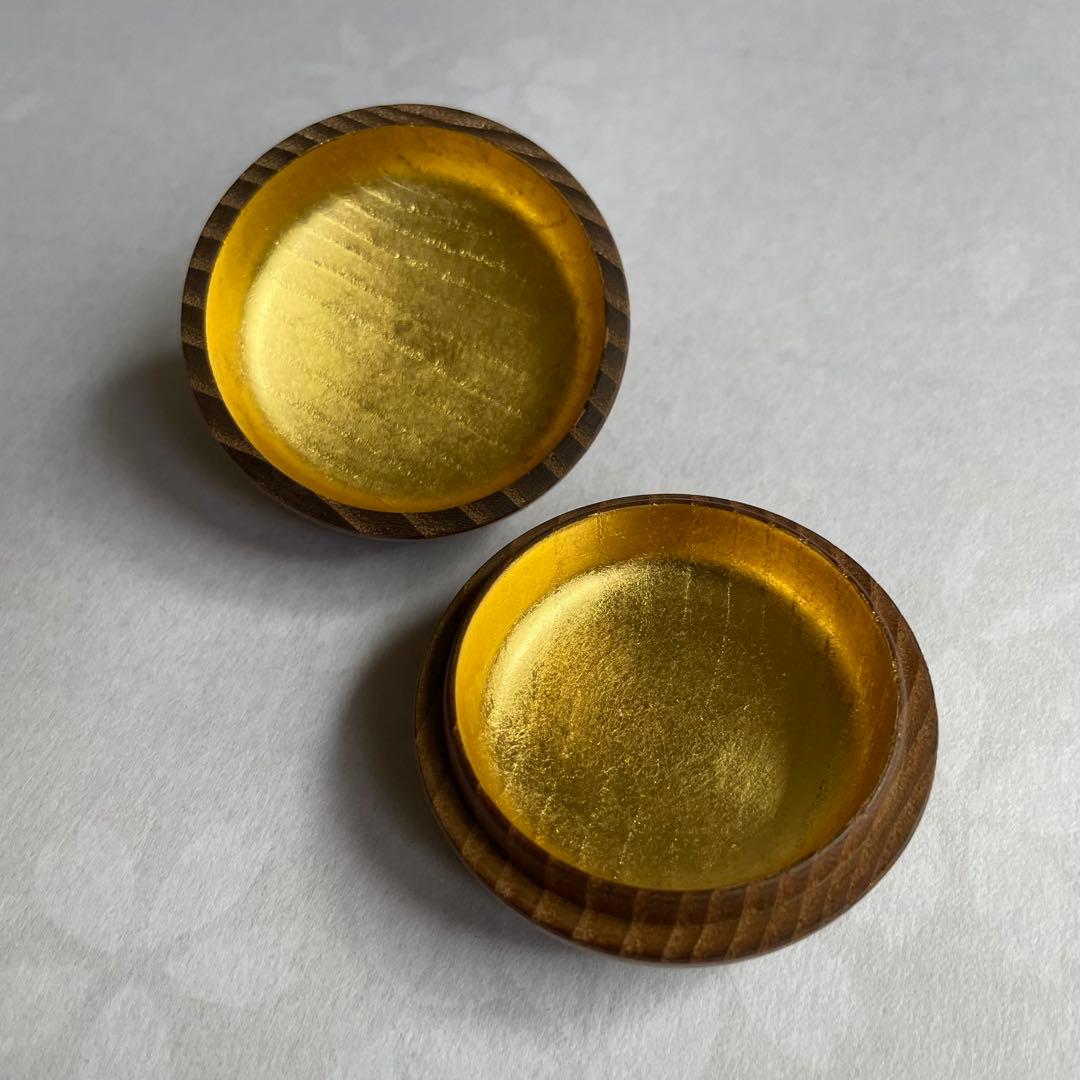 桑 「栗香合」 中村湖彩