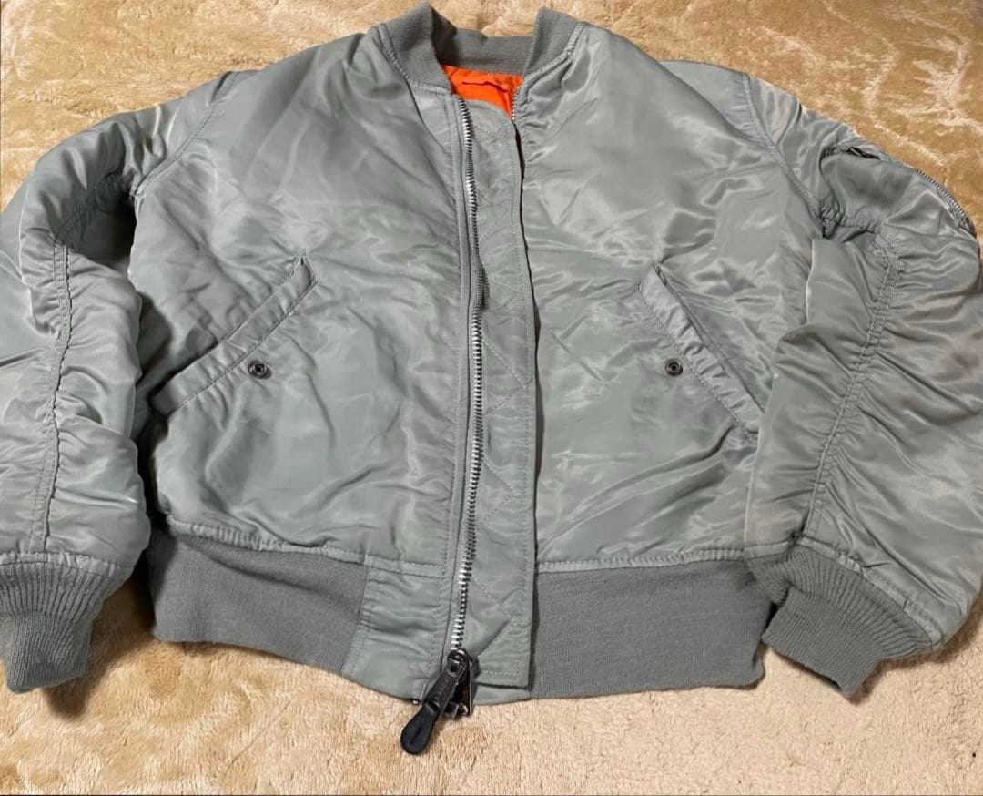 ワ*ク様 90s 米軍　vintage ma-1 Flight Jacket•
