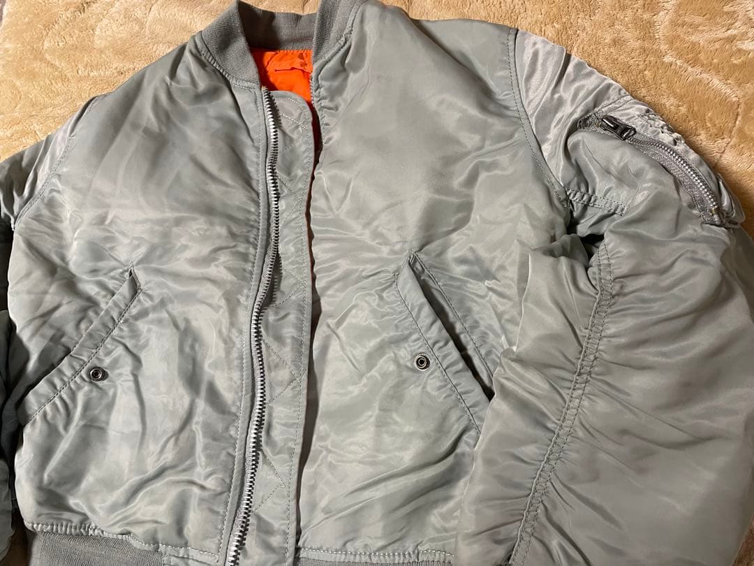 ワ*ク様 90s 米軍　vintage ma-1 Flight Jacket•