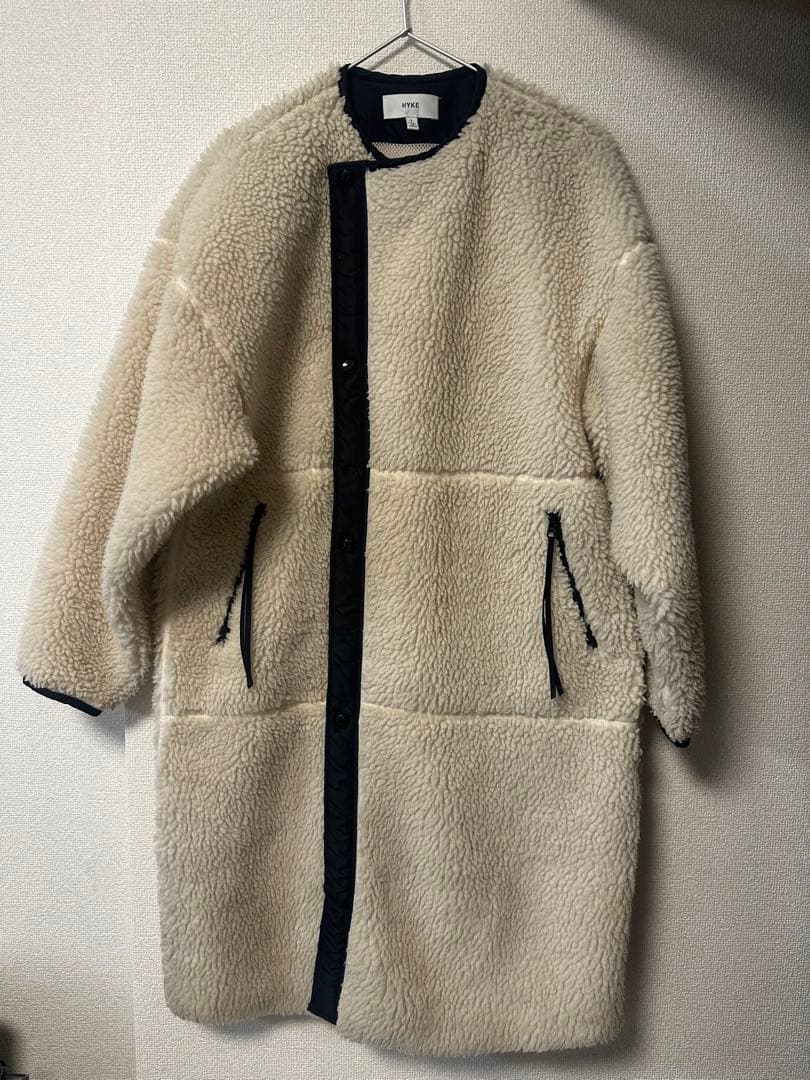HYKE ハイク ボアコート