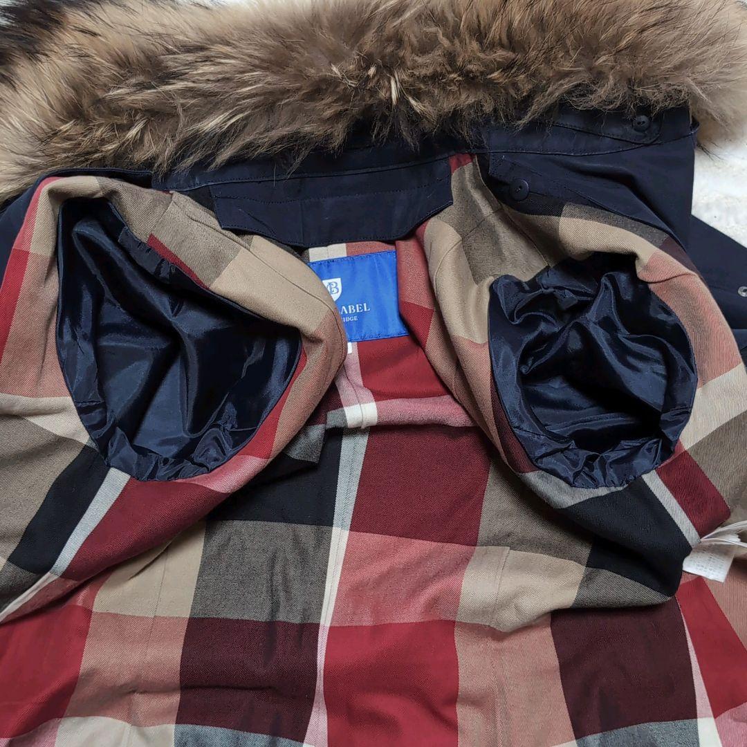 BURBERRY LONDON バーバリー ロンドン ファー付き トレンチコート