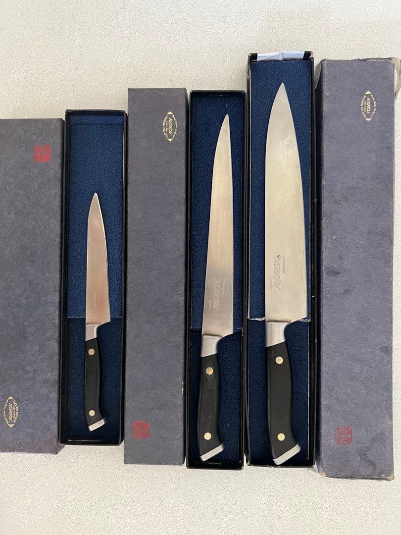 NENOX ステンレススチール ナイフ 3本セット