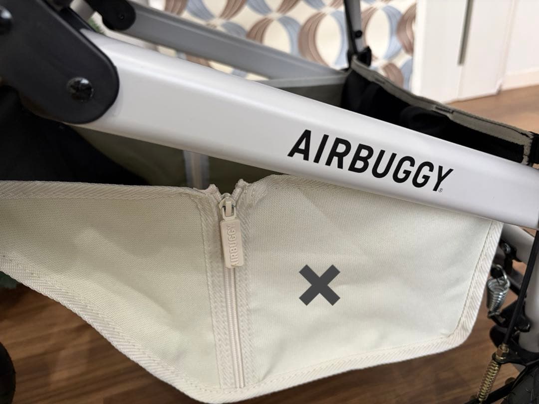 未使用に近い　エアバギー　DOME3 2ペットカート　ホワイトアッシュ　オーツ