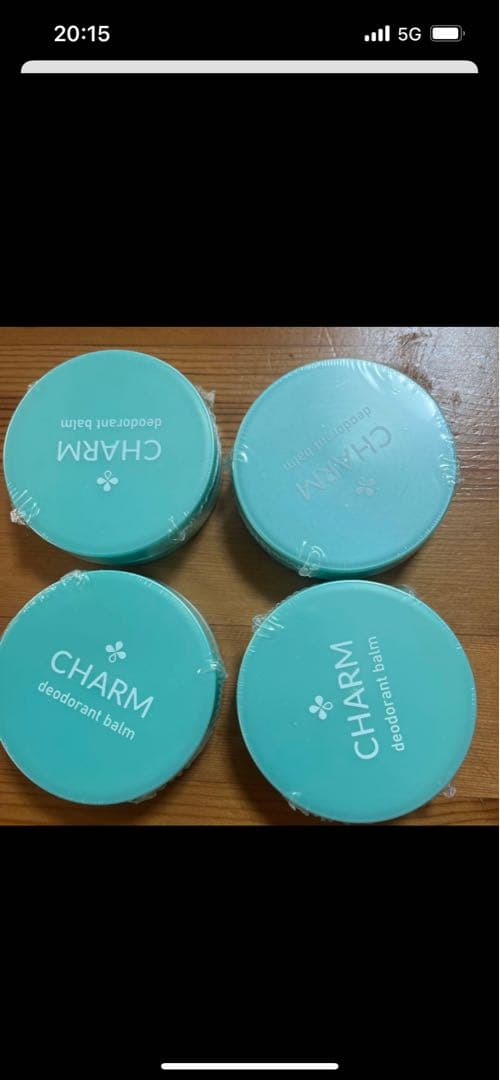 ロナ！30個CHARM デオドラントバーム