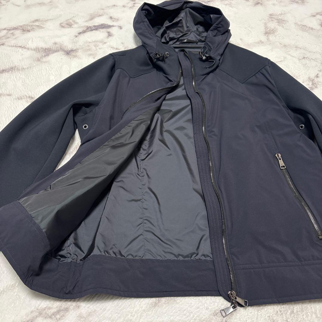 TATRAS レイヤーフーデッドブルゾン