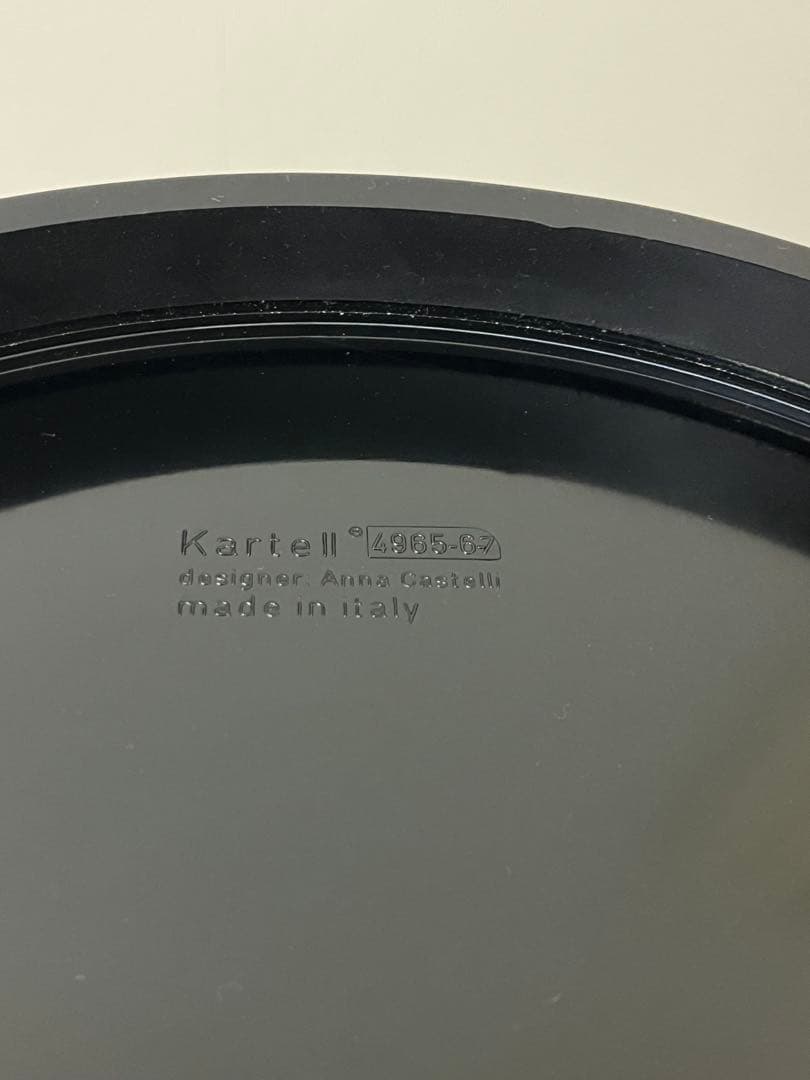 ゴールド Kartell カルテル コンポニビニ 3段 美品