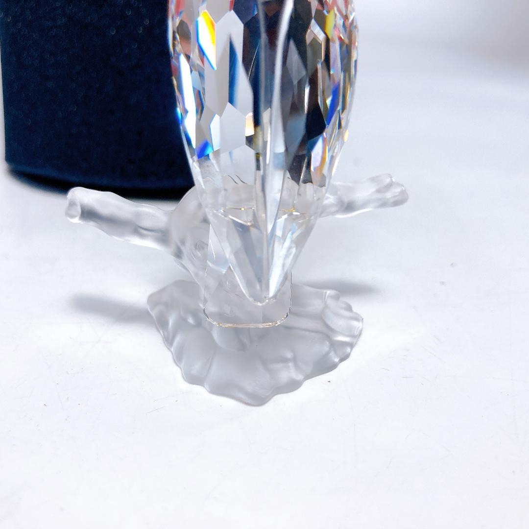 【未使用】スワロフスキー バタンインコ 置物　 インコ・オウム |1510|　☆